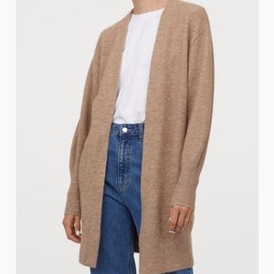 Long sweater cardigan